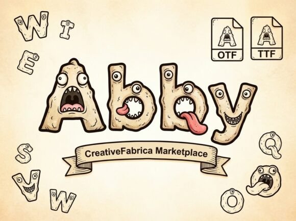 Abby: Evaluating the Quirky Monster Character Font for Your Next Project