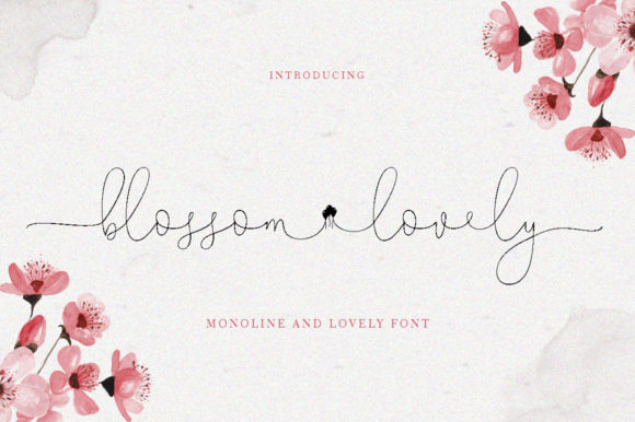 Blossom Lovely: The Handwritten Font That Brings Warmth and Personality to Your Projects