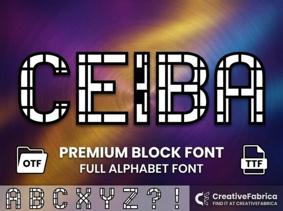 Ceiba: A Deep Dive into This Artistic Display Typeface