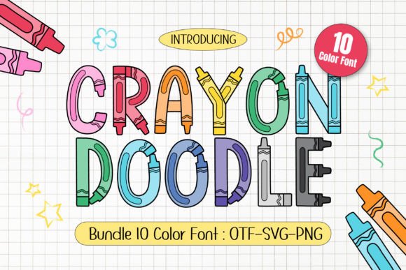 Crayon Doodle: Unlocking Vibrant Creativity with a Whimsical Font