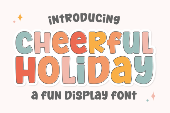 Discovering the Lively Personality of the Cheerful Holiday Font