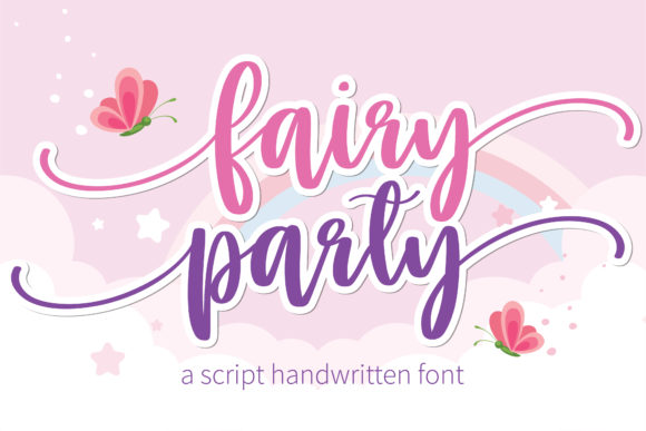 Fairy Party: Embracing the Handwritten Touch in Modern Design