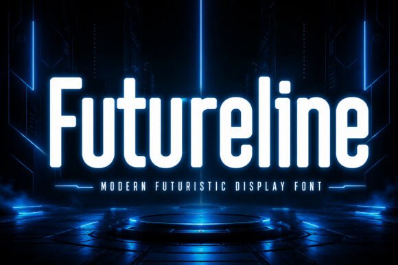 Futureline: Integrating a Modern Futuristic Display Font into Professional Workflows