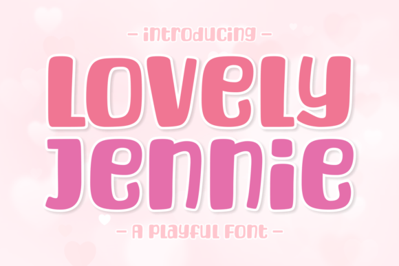Lovely Jennie: A Playful Handwriting Font for Every Creative Project