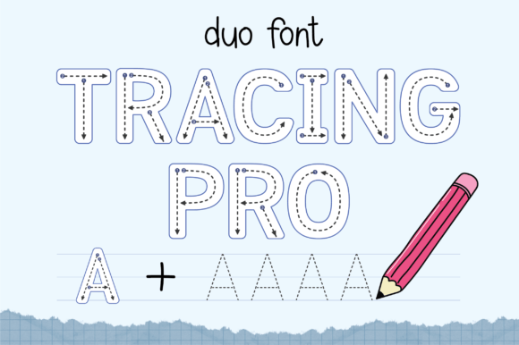 Mastering Handwriting with the Tracing Pro Font