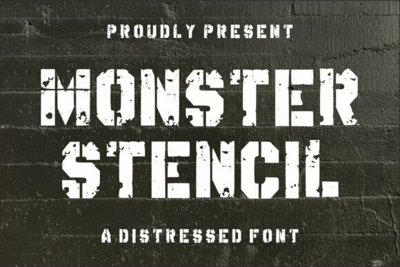 Monster Stencil: Strategic Design for Maximum Impact