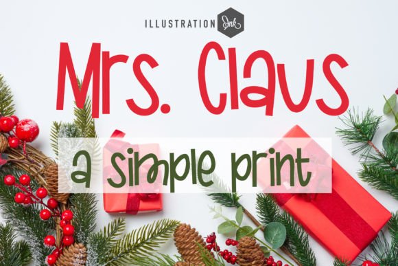 Mrs. Claus and the Magic of Hand-Crafted Fonts: How Whimsical Typography Brings Stories to Life