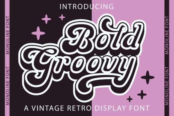 Retro Revival: How Bold Groovy Monoline is Capturing the Modern Design Market