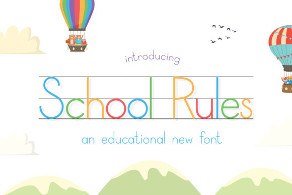 School Rules: The Essential Sans Serif Font for Modern Design