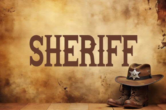 Sheriff - Premium Vintage Western Font