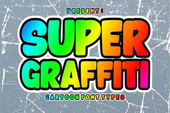 Super Graffiti: A Playful Explosion of Color for Your Projects