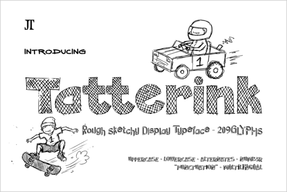 Tatterink: Capturing Raw Creative Energy in Typography