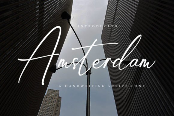 The Artistry of Amsterdam: A Deep Dive into a Modern Handwriting Font