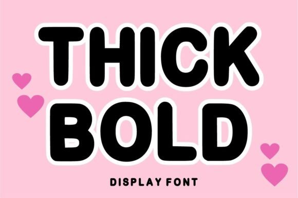 Thick Bold: The Font That Makes a Massive, Approachable Statement