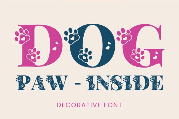 Unleashing Creativity: How Dog Paw Inside Font Transforms Your Pet Projects